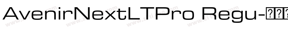AvenirNextLTPro Regu字体转换